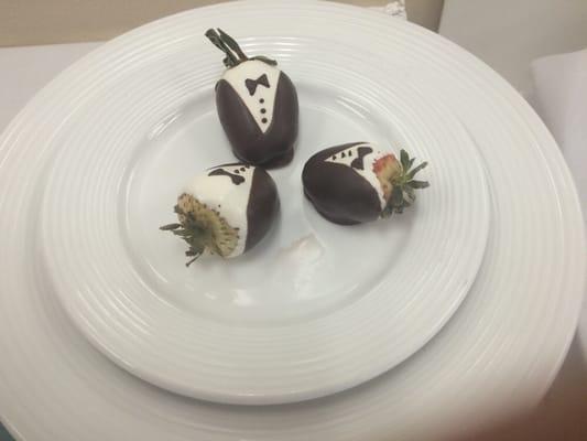 Tuxedo strawberries