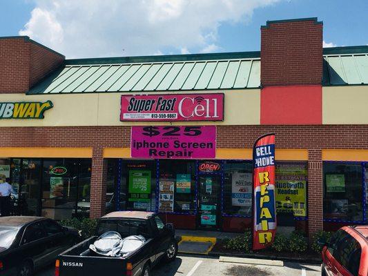 Store front in Eastlake Centre on Hillsborough Ave.