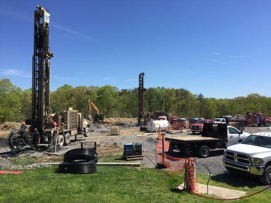 Commercial Geothermal Drilling in West Virginia.