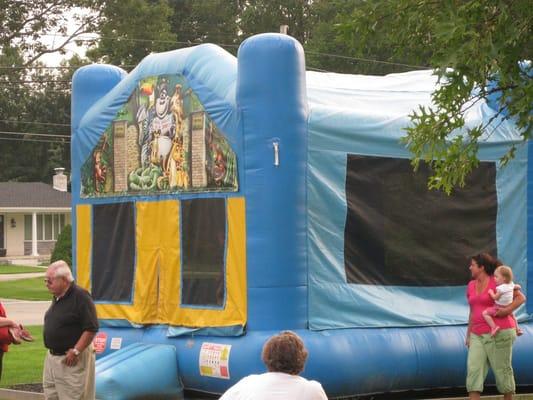 bounce house!