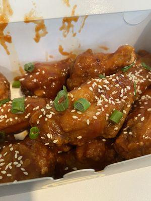 Korean chicken wings