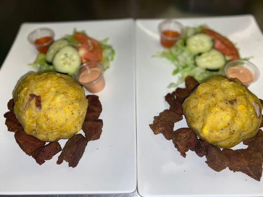 Pork mofongo