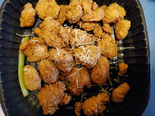 Garlic Parmesan boneless wings.