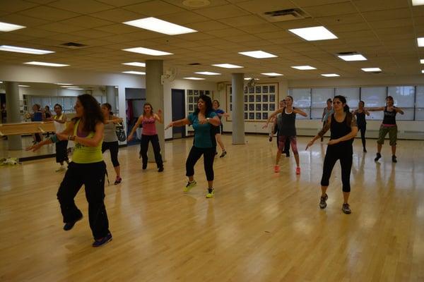 Zumba and WERQ classes offered 5 times a week.