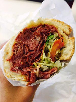 Pastrami sandwich