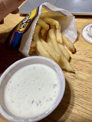 Fries with Ranch