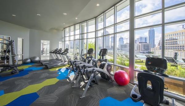 Fitness Club at Seven Apartments in Austin, Texas