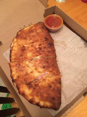 Ham and Cheese Calzone