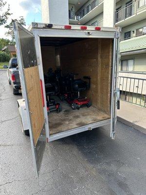 Mobility Scooter Rentals Gatlinburg - Trailer Delivery