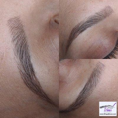 Healed Result of my Microblading