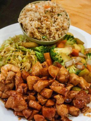 Shrimp & Chicken Hibachi w/ Fried Rice