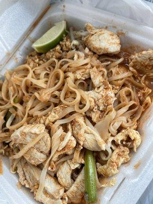 Chicken pad Thai