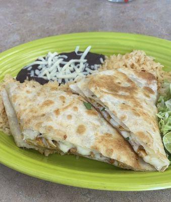 chicken quesadilla