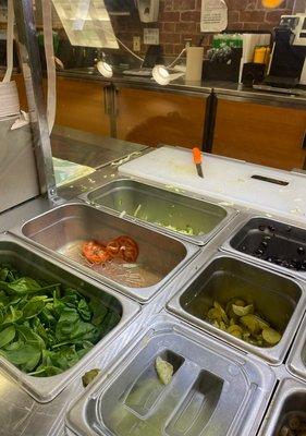 This is what is "fresh" at this subway!