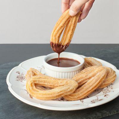 Churros con Chocolate