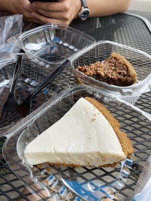 Vegan Key Lime Pie Pecan Tart