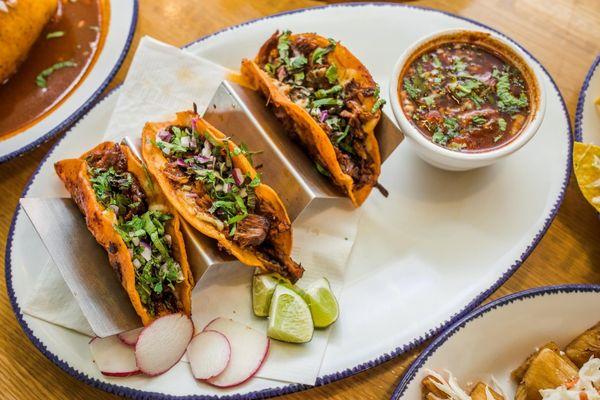 Birria tacos