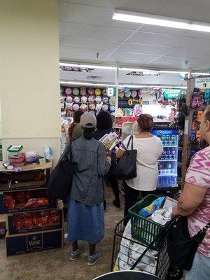 Dollar Tree - for the love of everything bargain - please hire more cashiers!  There's always 10+ people in line and one cashier. Ugh!