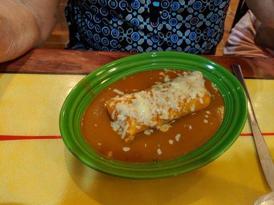 Beef enchilada