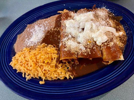 Enchiladas de Mole