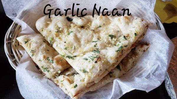 Garlic naan