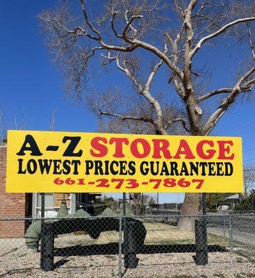 A To Z Storage