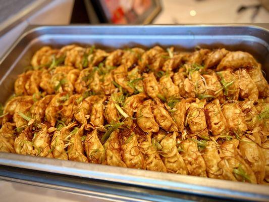 Pork Dumplings  For your next special event. We have catering service available.