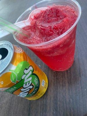 Sorbet in Hansen's soda!