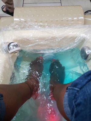 The most relaxing pedicure spa!