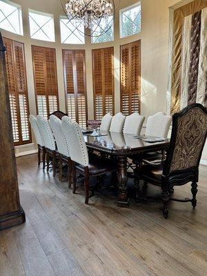 Dining room floors