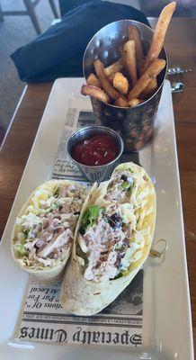 chicken salad wrap