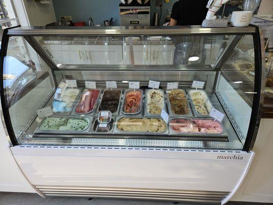 Gelato case