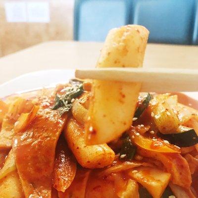 Spicy Rice Cakes Tteokbokki