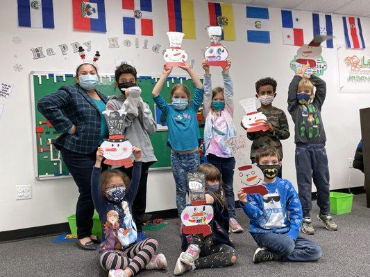 Spanish Immersion After School Program - Winter Session at Lango Kids Northern Virginia.