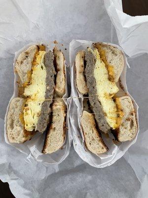 Sausage Breakfast Sandwich