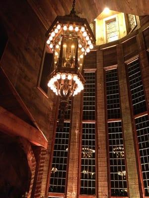 Chandelier at the castle