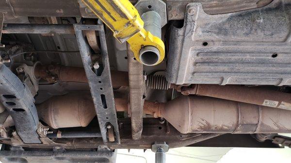 Undercarriage (2014 Silverado 2500HD)