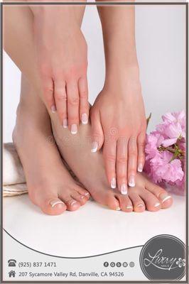 Deluxe Volcano CBD Pedicure
Your feet have been long awaiting this rejuvenating pedicure!