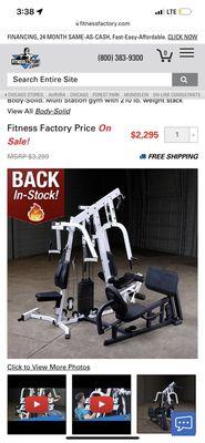 Fitness Factory Outlet