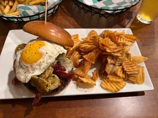 Hangover burger