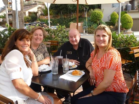 (L-R) Michelle Raye, me, Debbie Ferrari, and my husband Bill Koelzer and Jennifer Flannery. Michelle & Jennifer are with The Escrow Source.