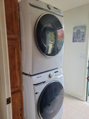 Washer & Dryer stackable units