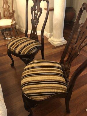 Dining room side chairs