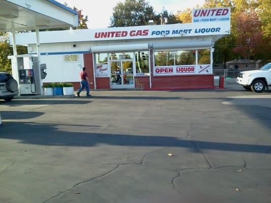 United gas on Market Street