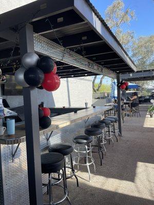 Outdoor seating. Perfect for Arizona's amazing weather