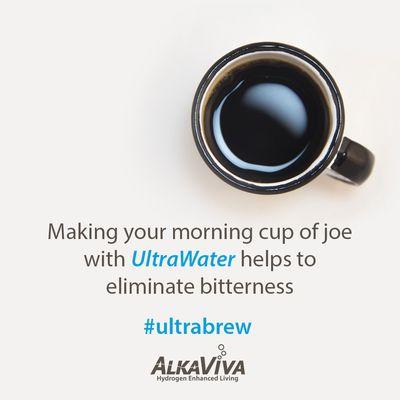 Make your coffee with UltraWater! It will help to give it a smooth taste and eliminate bitter notes! :-)