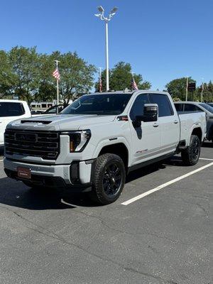 New GMC Sierra AT4 thunderstorm gray