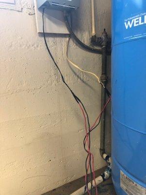 Shoddy, out of code electrical work