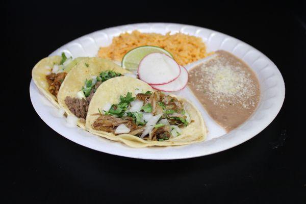 Taco Plate, quick and delicious option for lunch