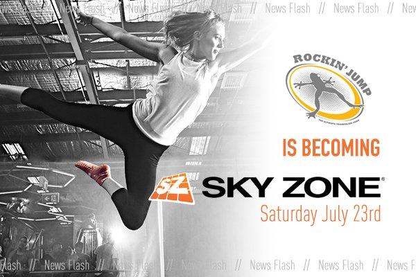 Rally your friends and family to see the new experience at Sky Zone